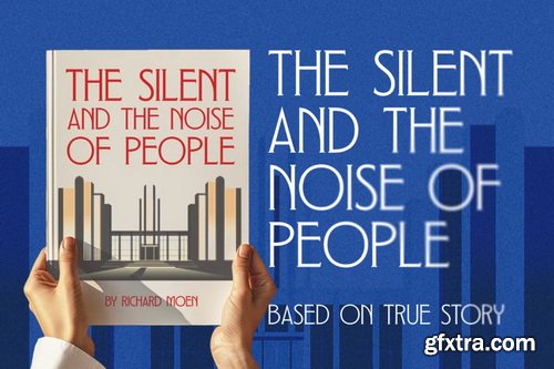 CreativeMarket - Hominer Art Deco Font