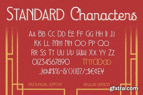CreativeMarket - Hominer Art Deco Font