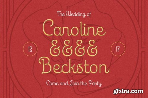 CreativeMarket - Hominer Art Deco Font