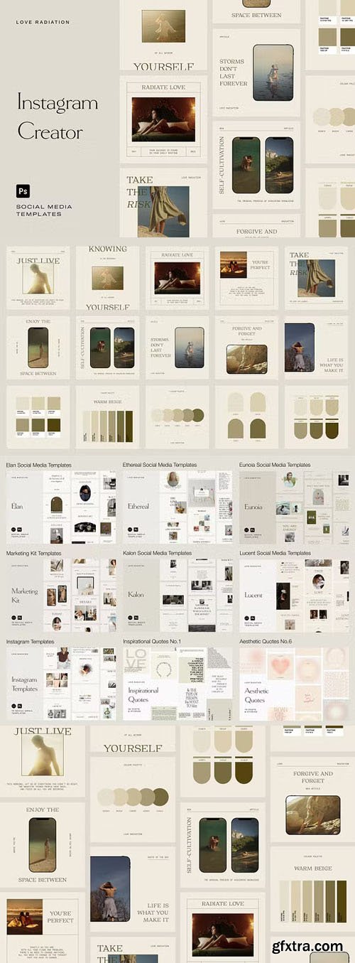 Instagram Creator - 30 Social Media PSD Templates Instagram Creator - 30 Social Media PSD Templates