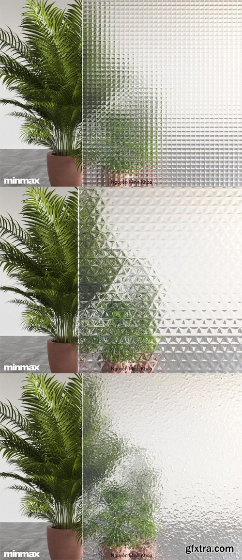 Glass Materials - 3D Models Glass Materials - 3D Models