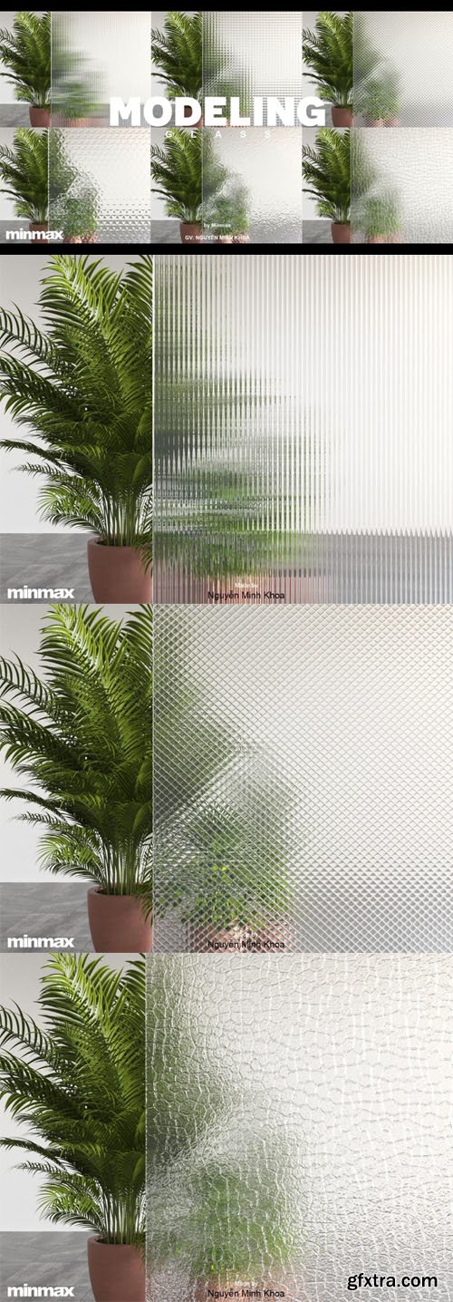 Glass Materials - 3D Models Glass Materials - 3D Models