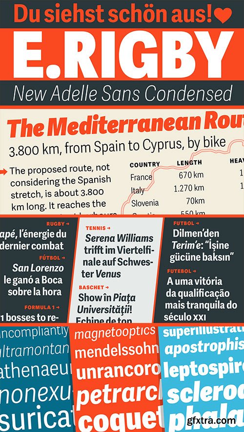 Adelle Sans Condensed Adelle Sans Condensed