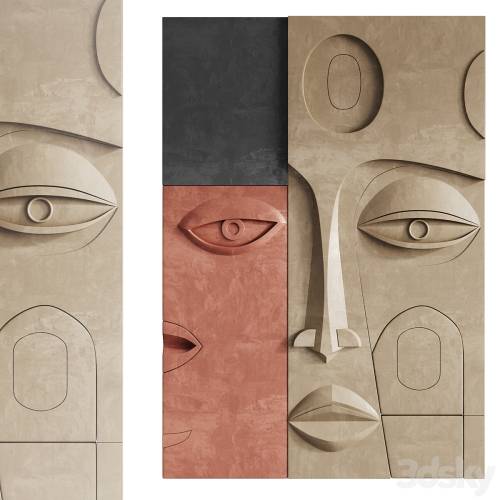 '3dsky Pro - Wall Decor Faces' '3dsky Pro - Wall Decor Faces'