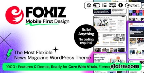 Themeforest - Foxiz - WordPress Newspaper News and Magazine 34617430 v2.6.2 - Nulled Themeforest - Foxiz - WordPress Newspaper News and Magazine 34617430 v2.6.2 - Nulled