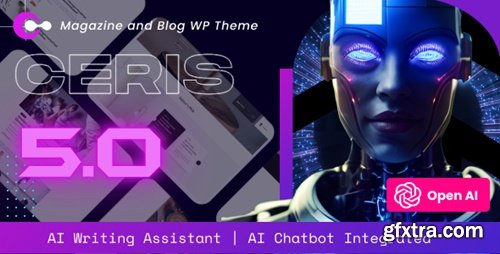 Themeforest - Ceris - Magazine News and Newspaper WordPress Theme 26452254 v5.0 - Nulled