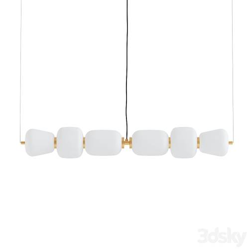'3dsky Pro - Kace 2 Light Kitchen Island Linear Pendant' '3dsky Pro - Kace 2 Light Kitchen Island Linear Pendant'