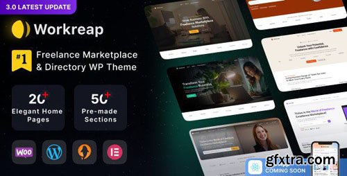 Workreap v3.3.2 – Freelance Marketplace WordPress Theme Workreap v3.3.2 – Freelance Marketplace WordPress Theme