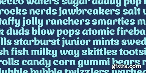 MyFonts - Ice Cream Font Family 2xOTF