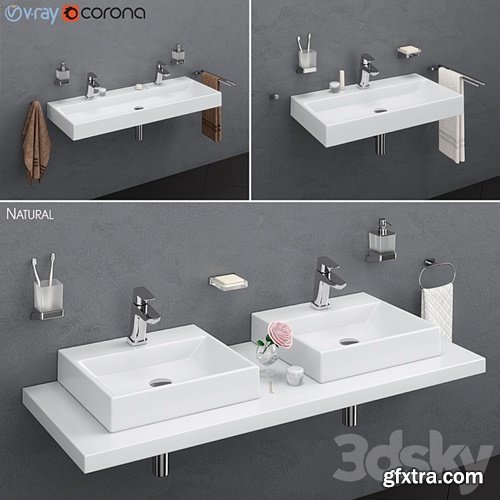 3dsky Pro - Washbasin RAVAK | Natural