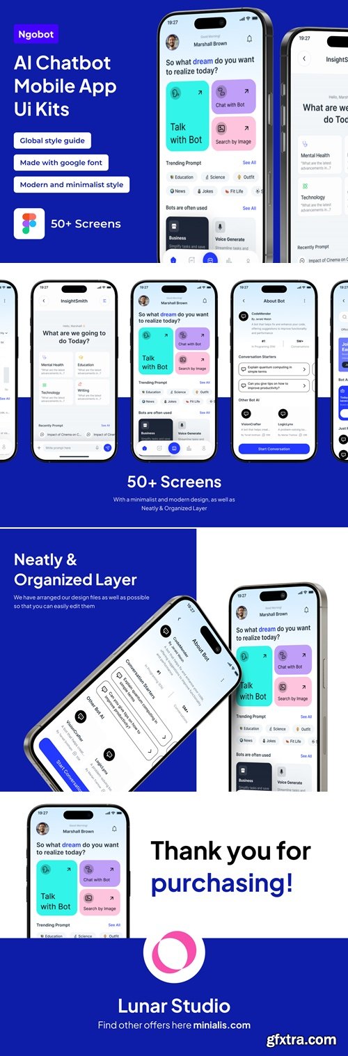 Ngobot - AI Chatbot Premium UI KIts App