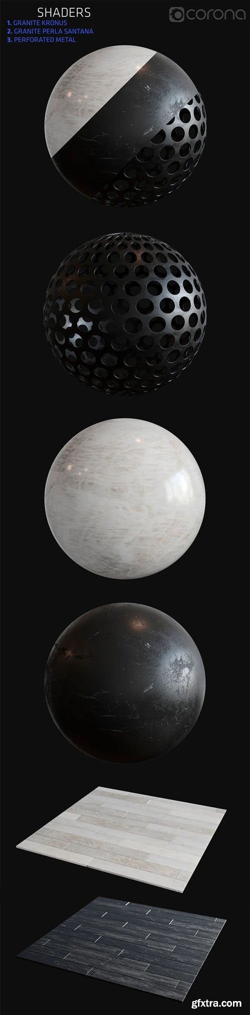 Shader Materials - Corona Renderer Shader Materials - Corona Renderer