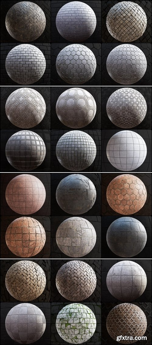 CGAxis - Physical 9 - Pavements