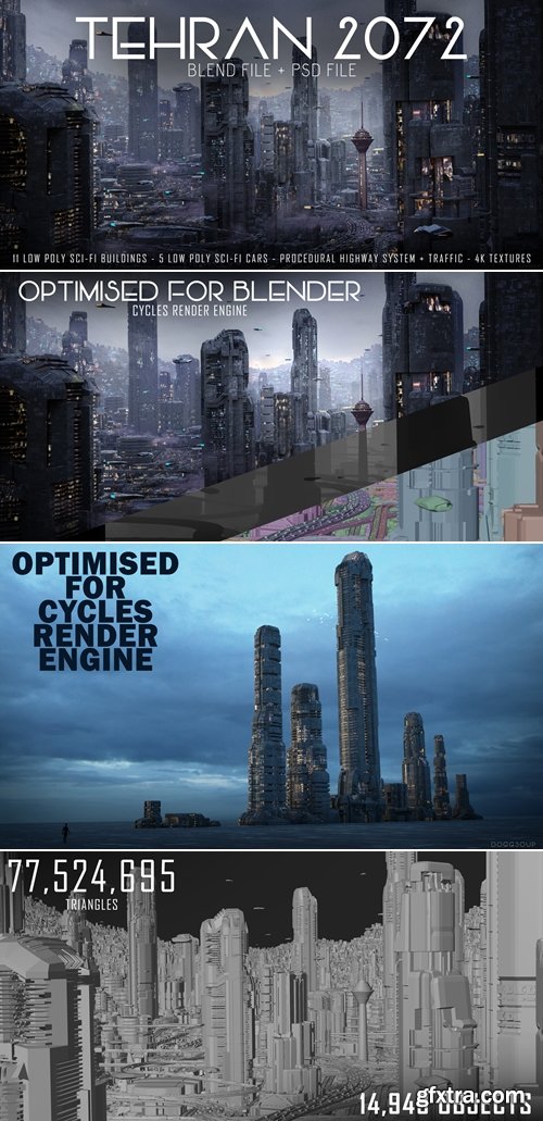 Artstation - Tehran 2072