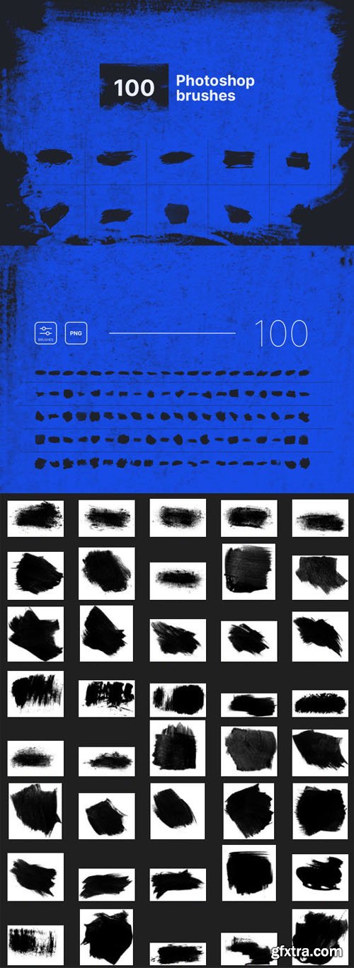 100 Handmade Grunge Brushes for Photoshop 100 Handmade Grunge Brushes for Photoshop