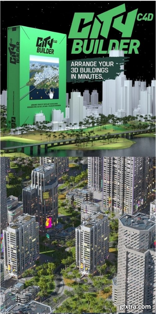 City Builder Pro Cinema 4D