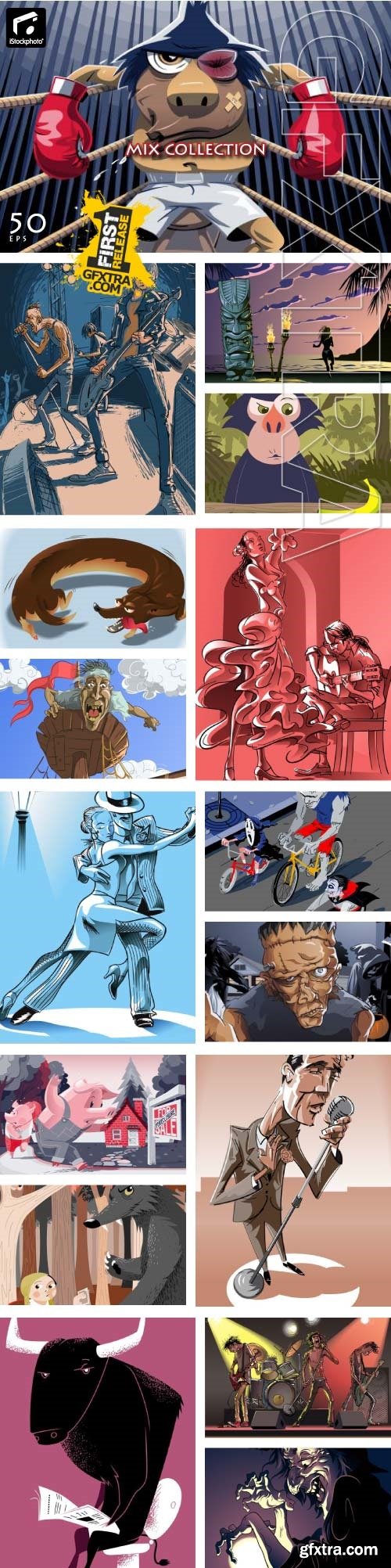 T-Sirt Mix Collection 50xEPS T-Sirt Mix Collection 50xEPS