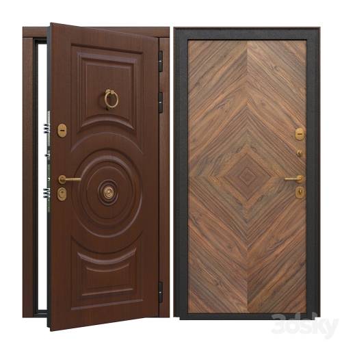 '3dsky Pro - Entrance door I-DOORS №2'