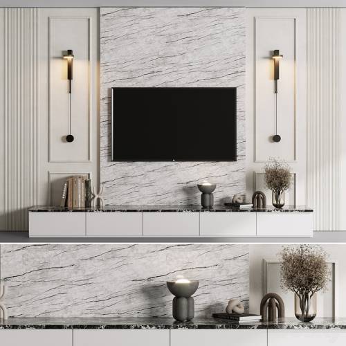 '3dsky Pro - TV Wall Set 04' '3dsky Pro - TV Wall Set 04'