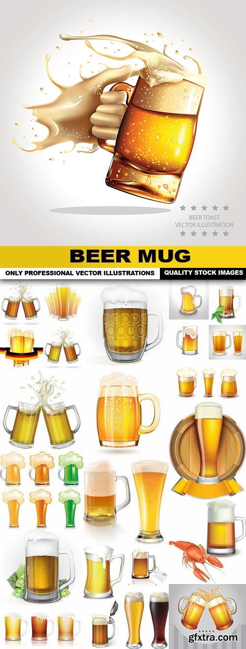 Beer Mug 25xEPS Beer Mug 25xEPS