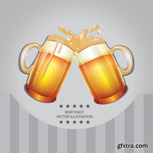 Beer Mug 25xEPS