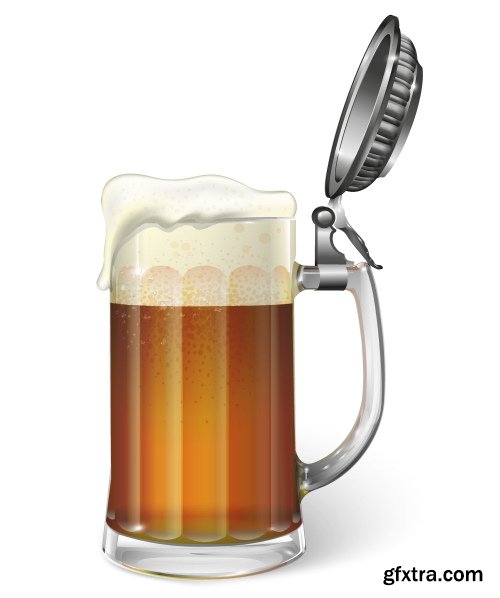 Beer Mug 25xEPS