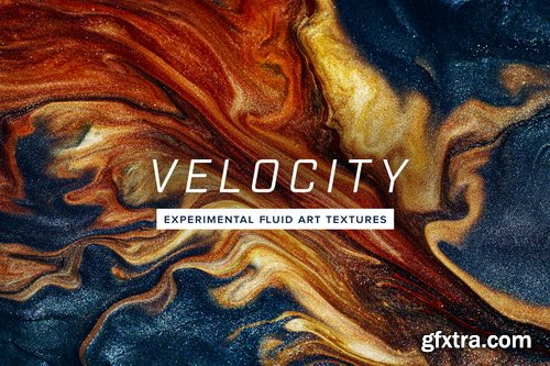 Chromasupply - Velocity: 8K Experimental Fluid Art Textures