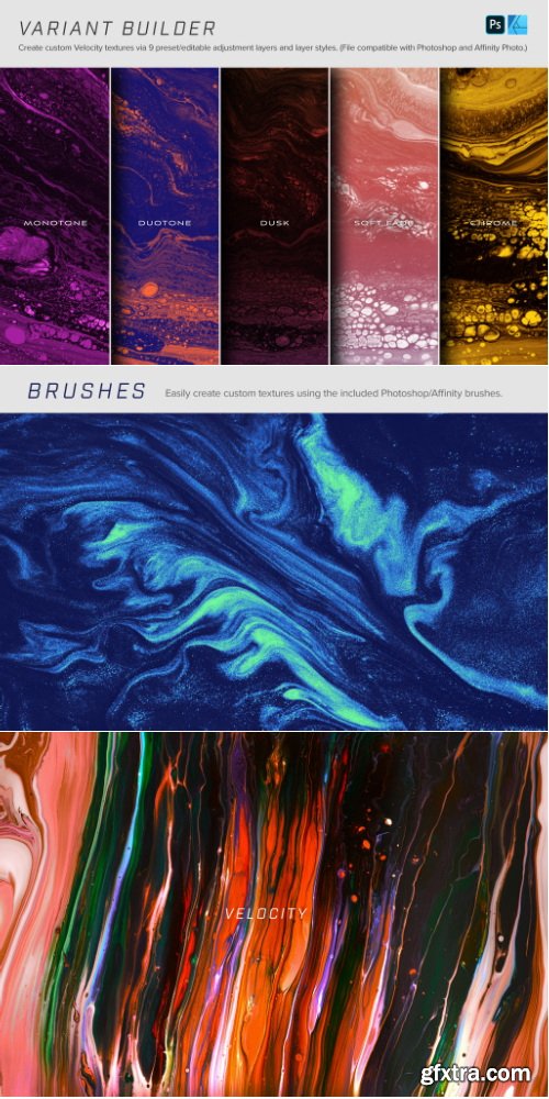 Chromasupply - Velocity: 8K Experimental Fluid Art Textures