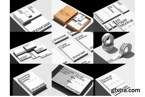 Showcase Mockup Studio - FF_Brandkit Mockup Bundle