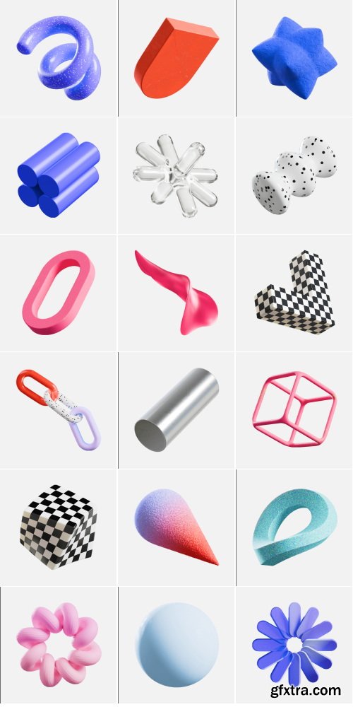 Wannathis - Abstract 3d illustrations vol.2