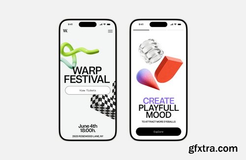 Wannathis - Abstract 3d illustrations vol.2