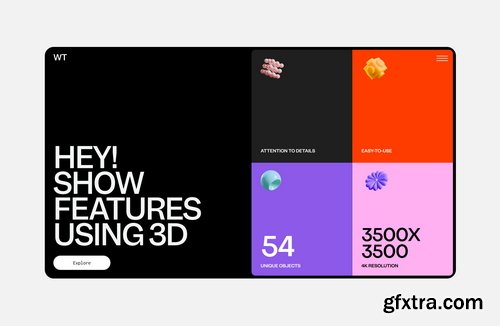 Wannathis - Abstract 3d illustrations vol.2