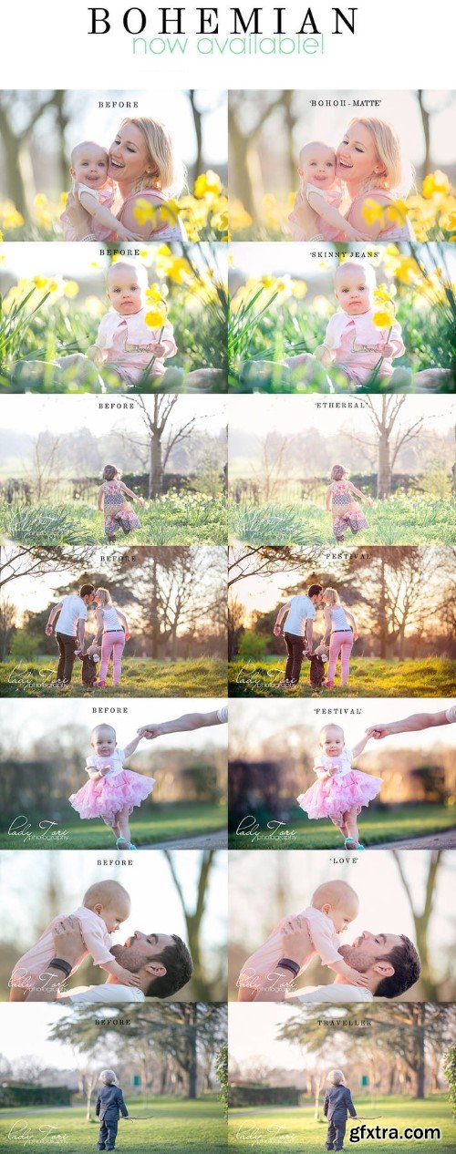 Lady Tori - Bohemian Presets