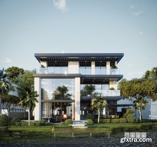 House Exterior Scene 03