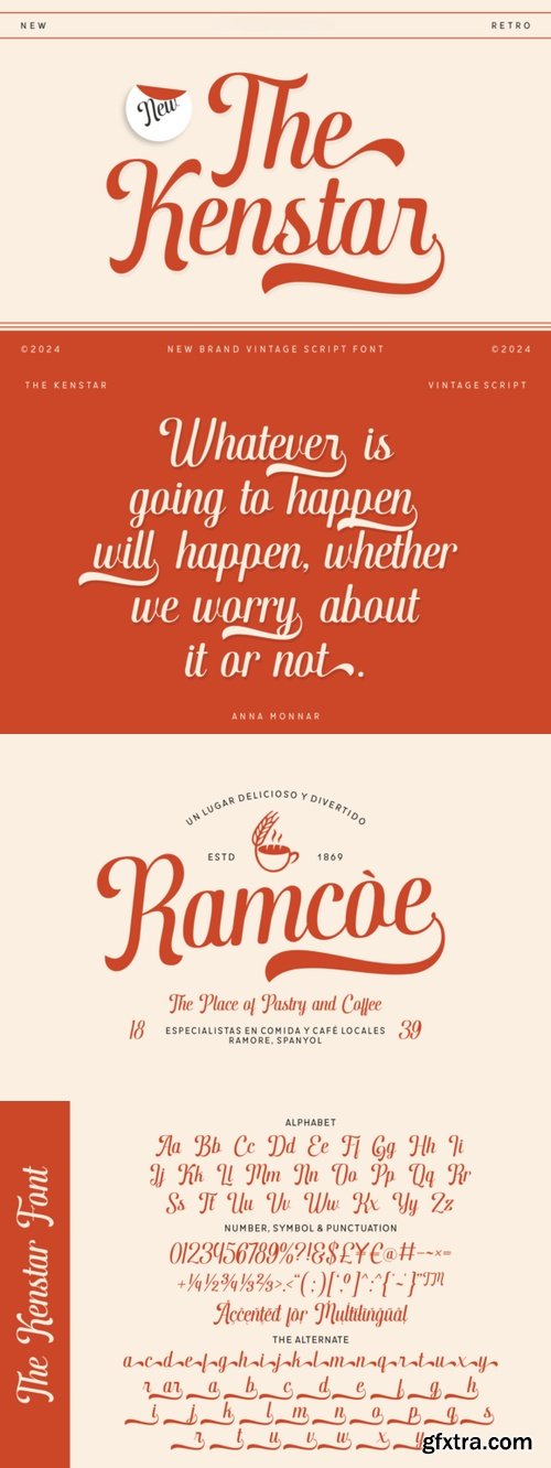 The Kenstar Font