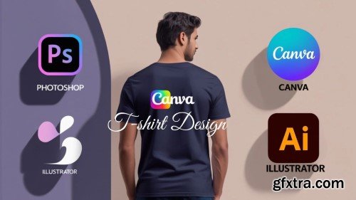 Skillshare - T-Shirt Design Bootcamp Photoshop, Illustrator & Canva