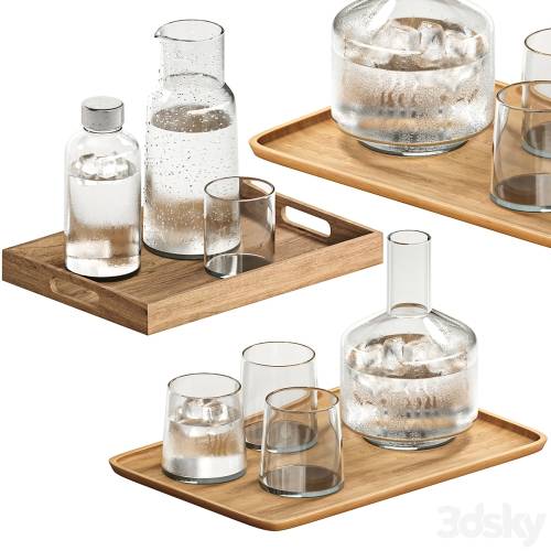 '3dsky Pro - dishes tableware set 01'