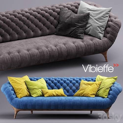 '3dsky Pro - Sofa Vibieffe VICTOR Sofa'