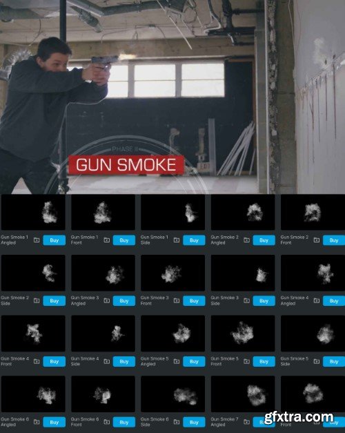 ActionVFX - Gun Smoke Vol. 1 (2K)
