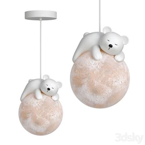 '3dsky Pro - LED pendant lights in the shape of a bear'