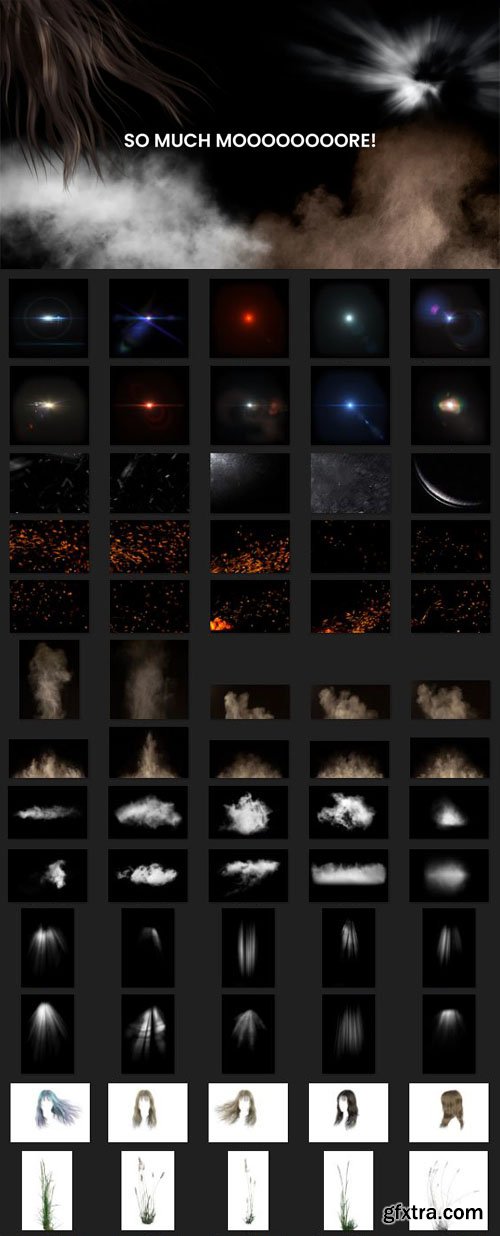 Ultimate Asset Pack - 100+ Photoshop Overlays Ultimate Asset Pack - 100+ Photoshop Overlays