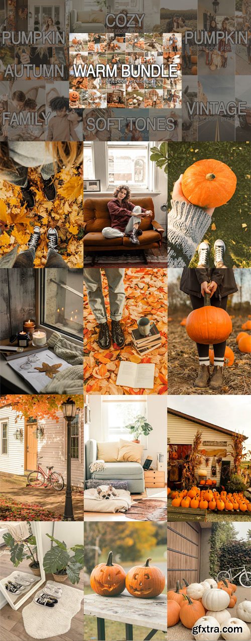 Warm Mobile & Desktop Lightroom Presets Bundle Warm Mobile & Desktop Lightroom Presets Bundle