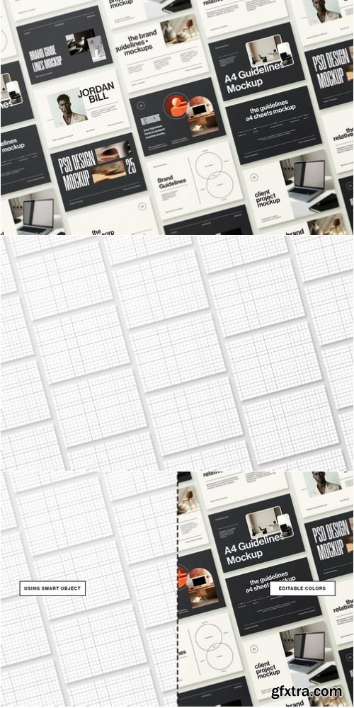 Sagesmask - A4 Brand Guidelines Mockup