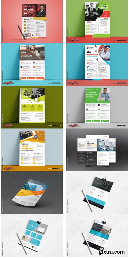 Business Flyer Design Template 50xAI