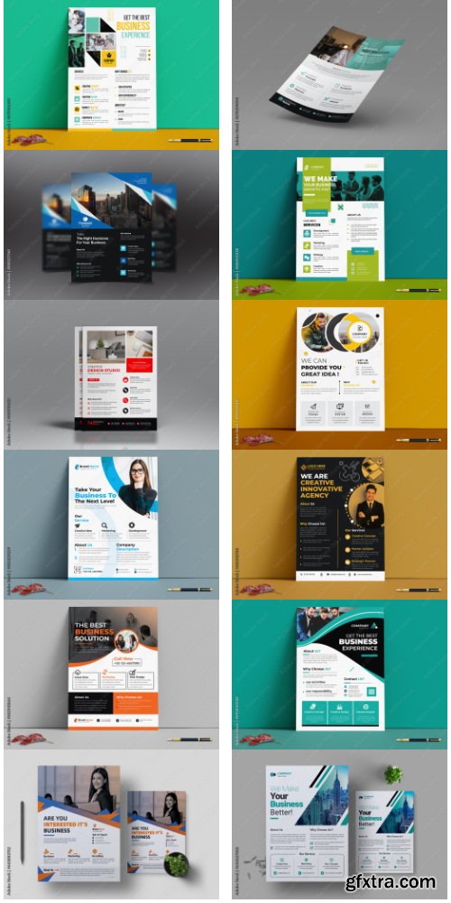 Business Flyer Design Template 50xAI