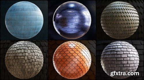 CGAxis Physical 9 - Roofs