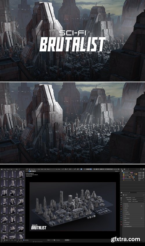 Superhivemarket - Sci-Fi Brutalist