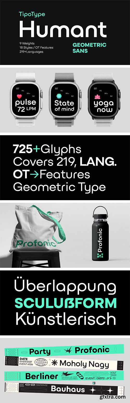 MyFonts - Humant Font Family 18xOTF MyFonts - Humant Font Family 18xOTF