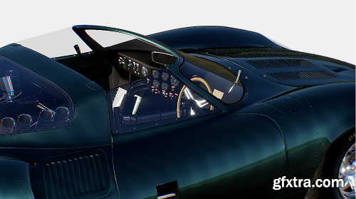 Jaguar XJ13 1959 3d Model