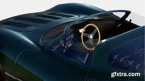Jaguar XJ13 1959 3d Model